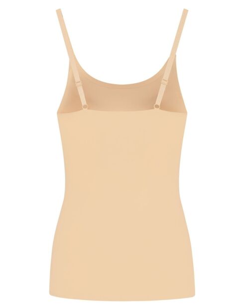 Beige onzichtbare tanktop