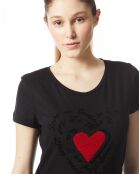 T-Shirt Alexia noir