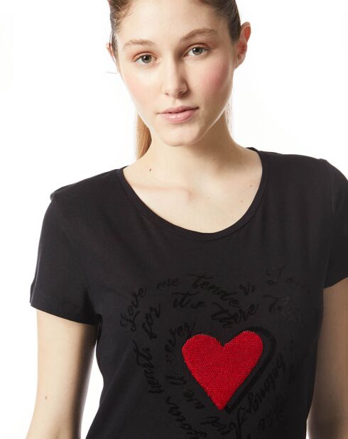 T-Shirt Alexia noir