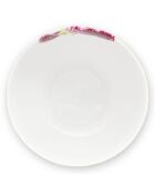 6 Bols en Porcelaine Early Bird Fleurs kaki - D.12 cm