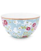 2 insalatiere cinesi rosa Early Bird in porcellana blu - D.18 cm