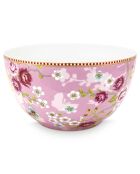 2 chinesische Early Bird Salatschüsseln aus rosa Porzellan, D.18 cm