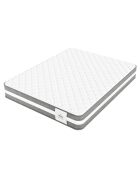 Matelas Leon gris/blanc - 140x200 cm