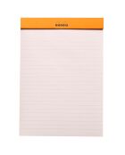 Bloc agrafé n°16 70 feuillets lignés chocolat - 14.8x21 cm