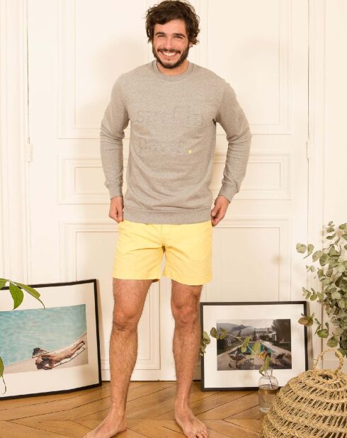 Bañador Austral amarillo/blanco