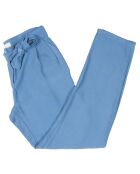 Pantalon fluide Cado bleu