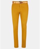 Pantalon chino Regular Fit Stuart camel