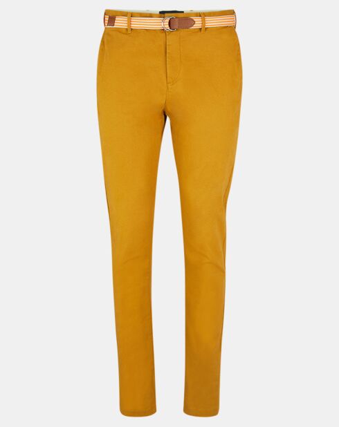 Pantalon chino Regular Fit Stuart camel