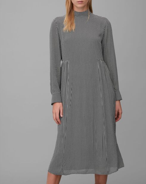 Robe Imprimée noir/blanc