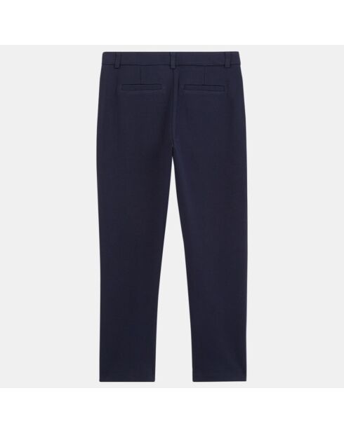 Pantalon chino bleu marine