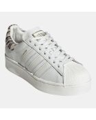 Baskets en Cuir Superstar Bold blanches