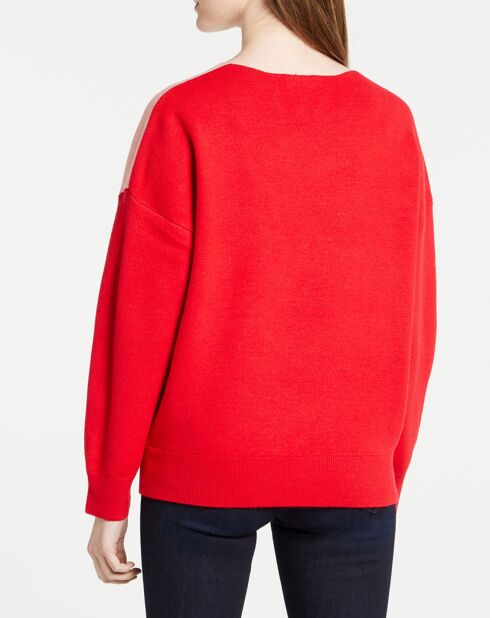 Pull Padrig rouge