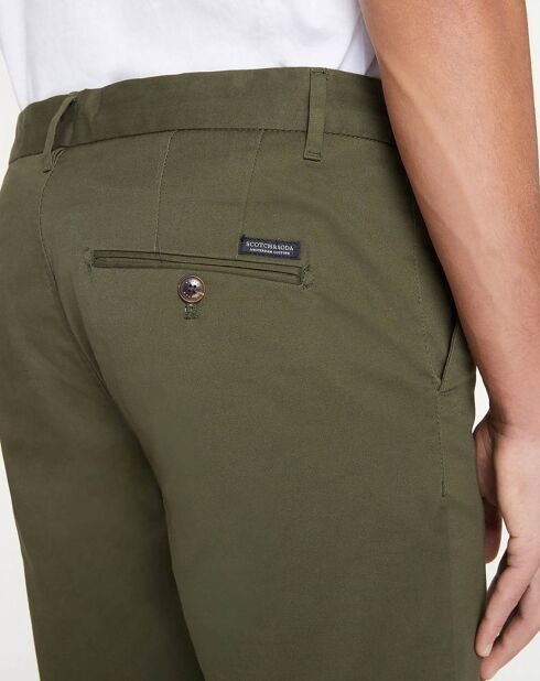 Pantalon chino Slim Fit Classic kaki