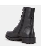 Bottines en Cuir Hoara noires