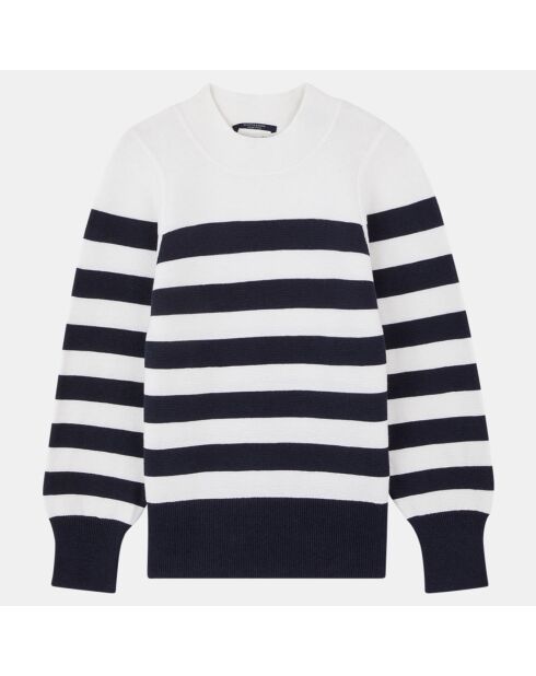 Pull Marinière bleu/blanc