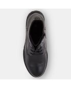 Bottines en Cuir Hoara noires