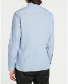 Chemise Slim Fit imprimée Color bleu ciel