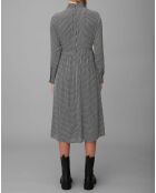 Robe Imprimée noir/blanc
