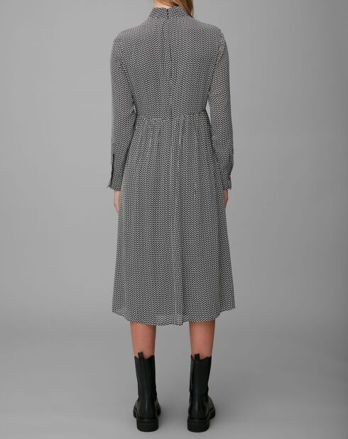 Robe Imprimée noir/blanc