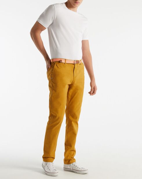 Pantalon chino Regular Fit Stuart camel