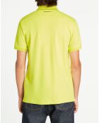 Polo col zippé Aston Martin Racing jaune