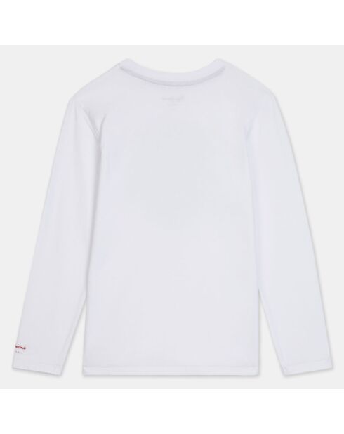 T-Shirt en Coton à Logo rond blanc