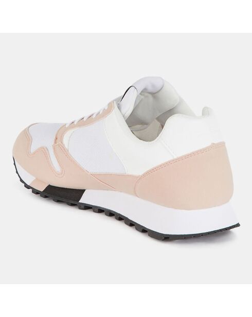 Baskets Manta Retro rose/blanc