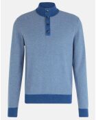 Pull col montant Armur bleu moyen