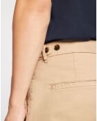 Pantalon Slim Fit Stuart Garment Die Twill beige clair