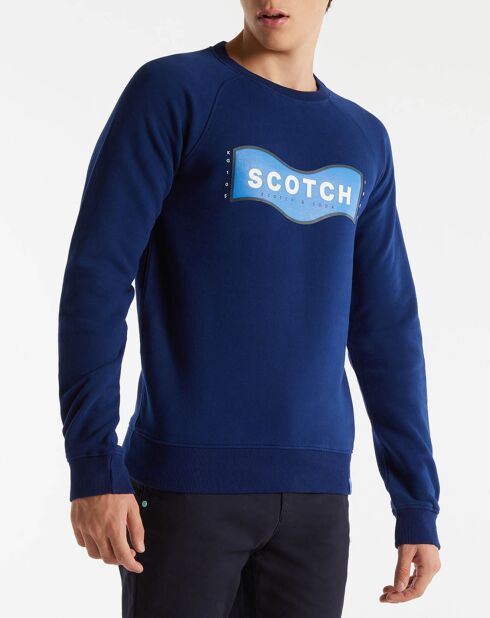 Sweat Logo Place bleu roi