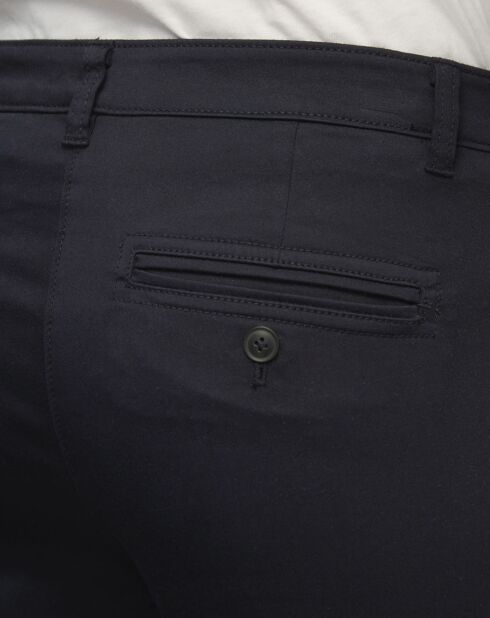 Pantalon slim Laxa bleu marine