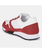 Baskets Manta Retro rouge/blanc