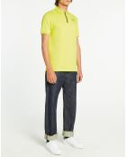 Polo col zippé Aston Martin Racing jaune