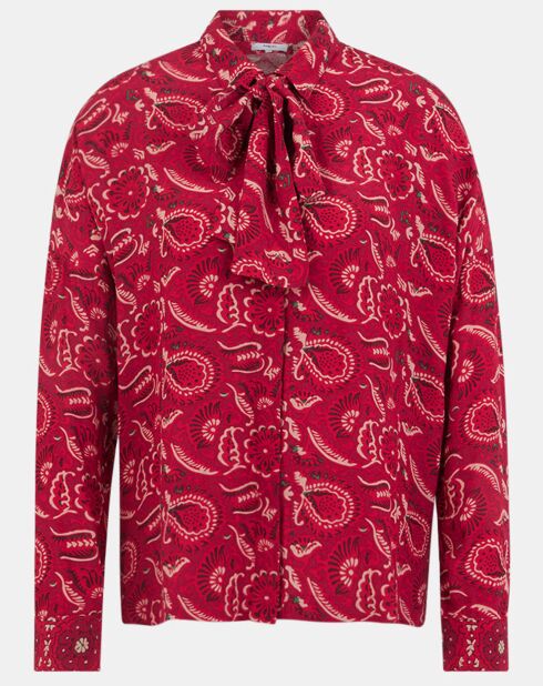 Blouse Lamia rouge