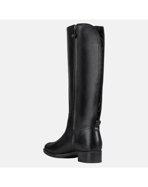 Bottes en Cuir Felicity noires