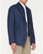 Blazer en Laine doublure amovible bleu foncé