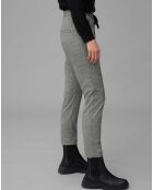 Pantalon en Laine mélangée Tapered Rygge gris
