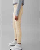 Pantalon en Velours Albi Milleraies beige