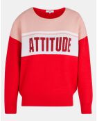 Pull Padrig rouge