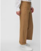 Pantalon Ramie marron