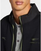 Blouson Aston Martin Racing Jersey bimatière noir