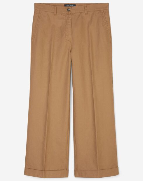 Pantalon Ramie marron