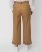 Pantalon Ramie marron