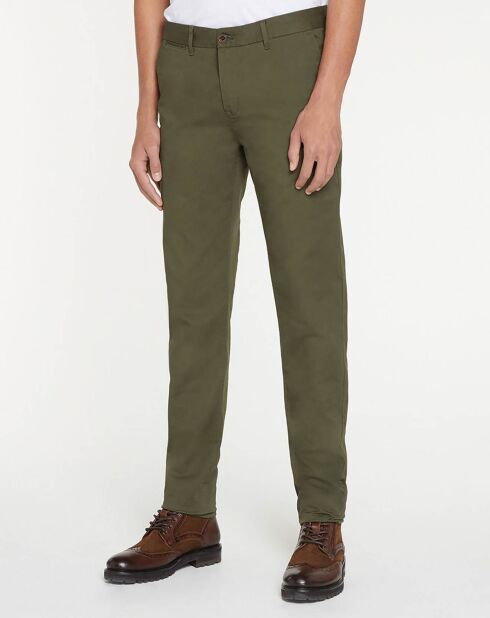 Pantalon chino Slim Fit Classic kaki