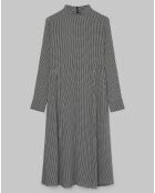Robe Imprimée noir/blanc