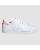 Baskets en Cuir Stan Smith blanc/rose