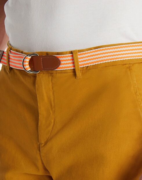 Pantalon chino Regular Fit Stuart camel