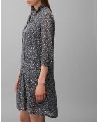 Robe Suzie imprimée à fleurs multicolore