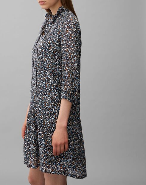 Robe Suzie imprimée à fleurs multicolore
