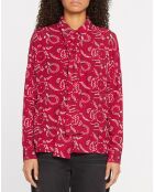 Blouse Lamia rouge